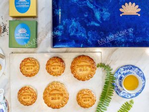 Hộp sơn mài đựng bánh trung thu