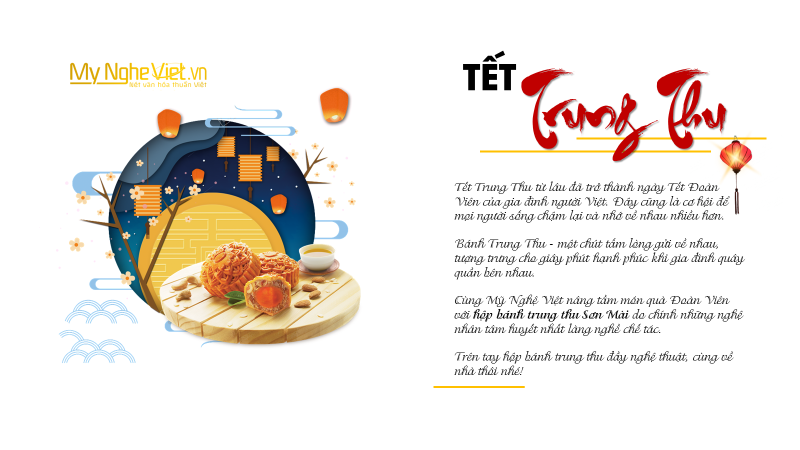 Hộp đựng bánh trung thu cao cấp bằng sơn mài