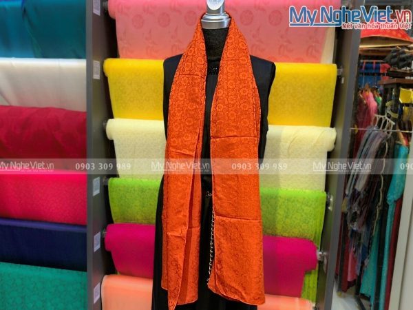 Khăn Choàng Cổ Lụa Họa Tiết Hoa MNV-KLLS37180