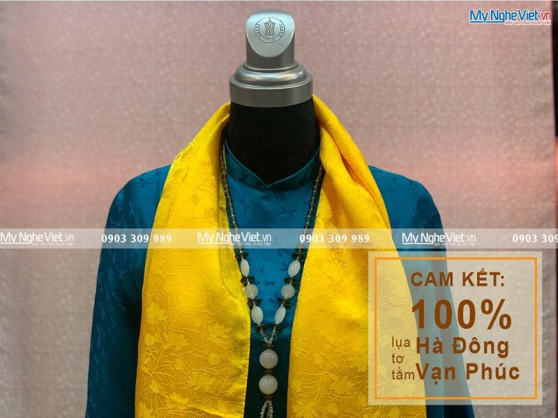 Khăn Choàng Cổ Họa Tiết Chuồn Chuồn MNV-KLTA44180-1 - Ảnh 2
