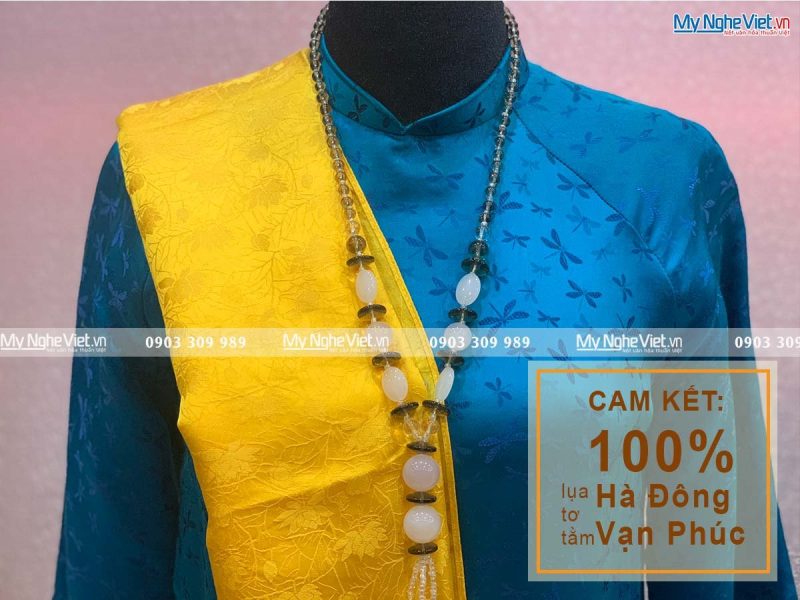 Khăn Choàng Cổ Họa Tiết Chuồn Chuồn MNV-KLTA44180-1 - Ảnh 3