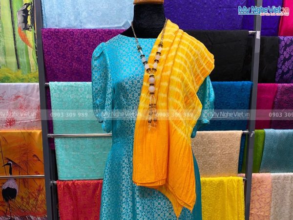 Khăn Choàng Cổ Lụa Hà Đông MNV-KL65-11