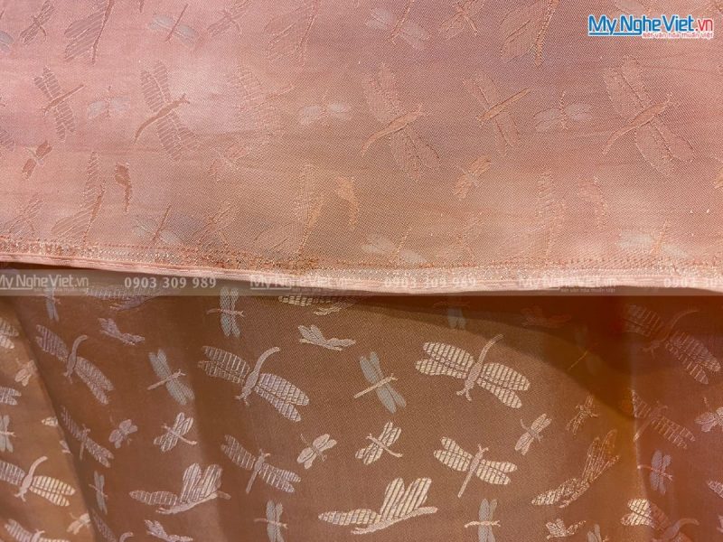 Khăn Choàng Cổ Lụa Hà Đông MNV-KLTA90180-1 - Ảnh 2