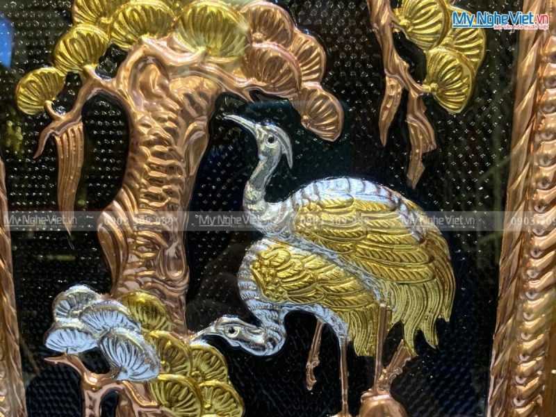 Tranh Đồng Tùng Cúc Trúc Mai - Ảnh 2