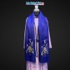 khăn lụa Hà Đông Thêu Sen MNV