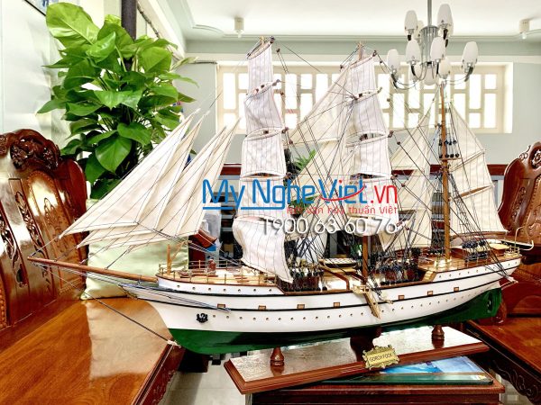 Mô Hình Thuyền Buồm Gỗ Hải Quân Gorch Fock