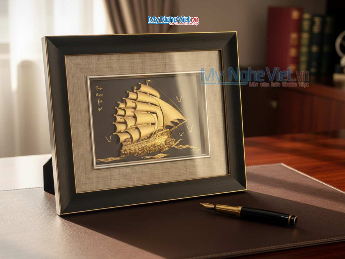 Quà Khai Trương: Tranh Đồng Thuận Buồm Xuôi Gió