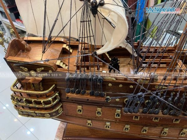 Mô hình thuyền chiến cổ San Felipe