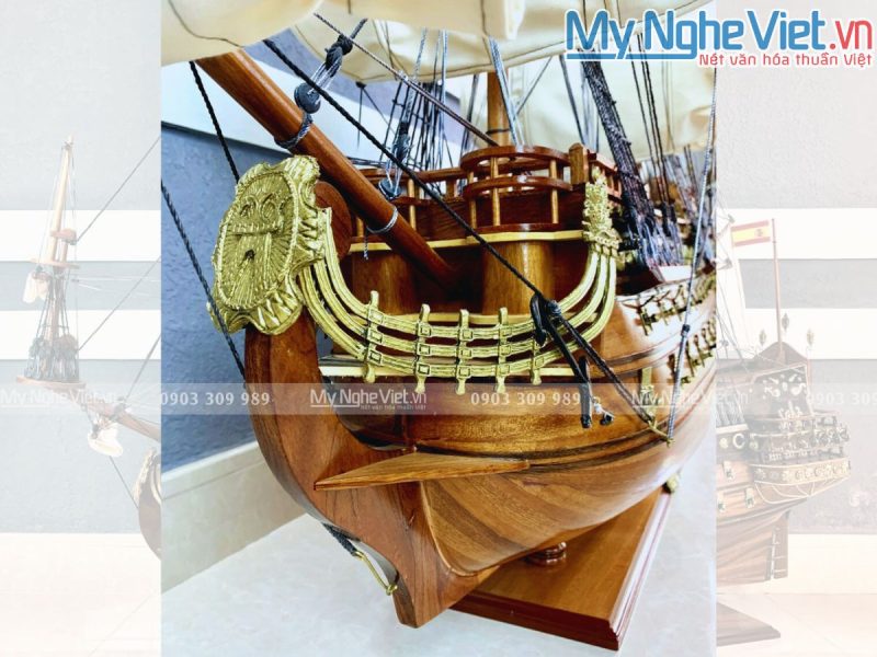 Mô hình thuyền chiến cổ San Felipe