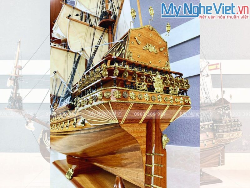 Mô hình thuyền chiến cổ San Felipe