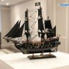 Mô hình tàu chiến cổ Ngọc Trai Đen Black Pearl