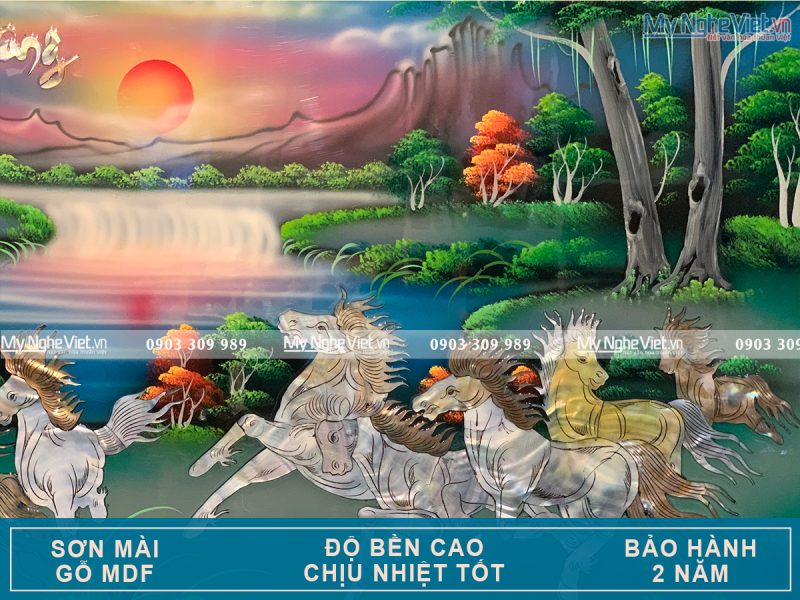 Tranh Sơn Mài Mã Đáo Thành Công - Ảnh 2