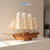 Mô hình thuyền buồm France II thân 60cm