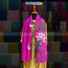 Khăn lụa Hà Đông vẽ sen đẹp