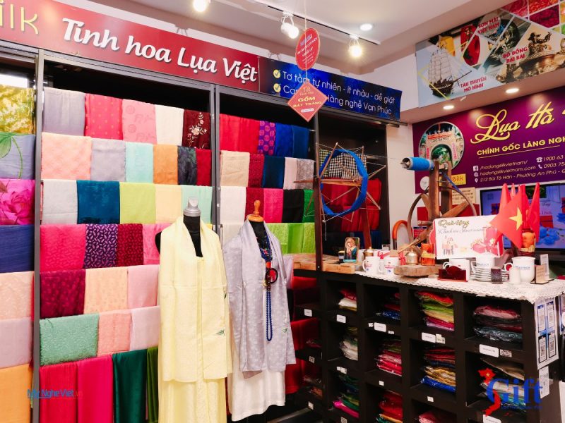 Khăn tơ Organza vẽ tay màu hồng 60x180 KLNL002 - Ảnh 3