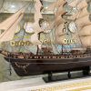 Mô Hình Thuyền Buồm Tranng Trí  Cutty Sark Đen (Thân 1.5m) MNV-TB05-1.5m