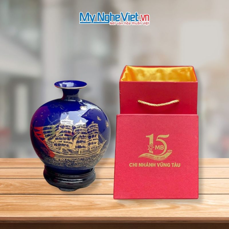 Lọ Thu Tài Thuận Buồm Hộp In Logo