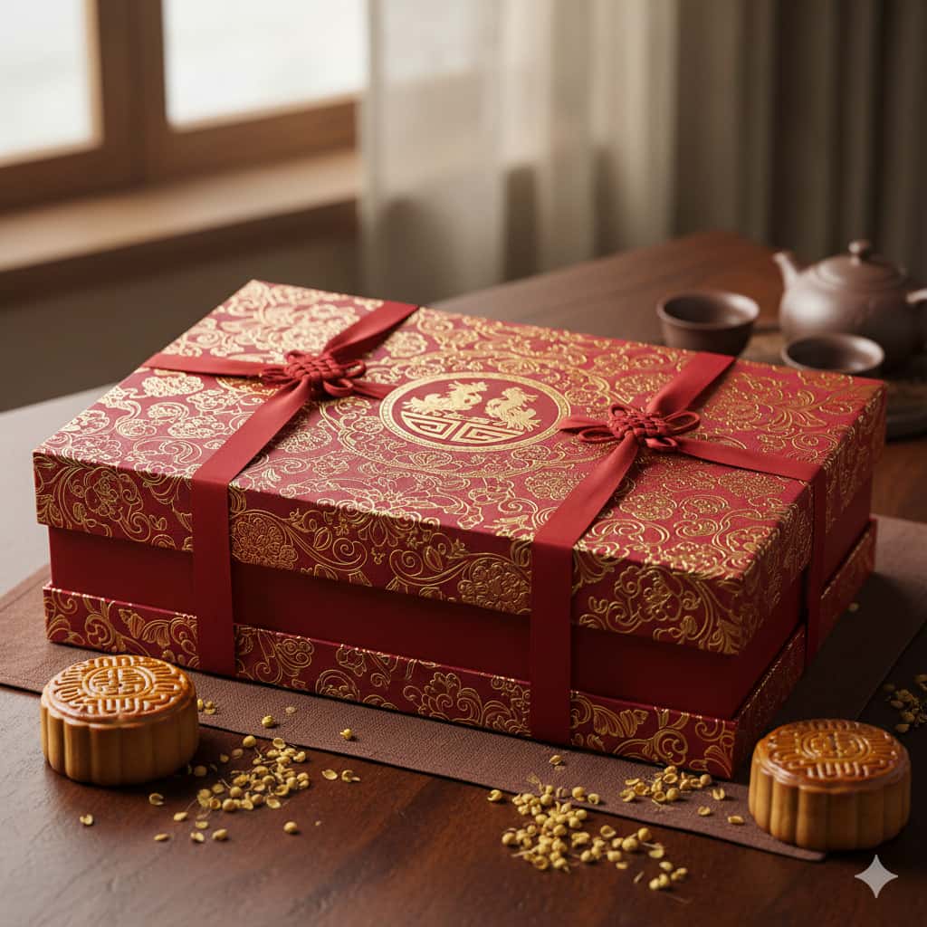 Mẫu Hộp Đựng Bánh Trung Thu Đẹp và Sang Trọng