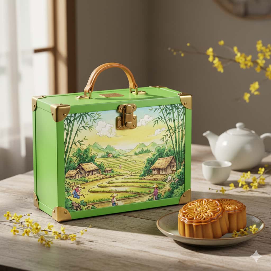 Mẫu Hộp Đựng Bánh Trung Thu Đẹp và Sang Trọng