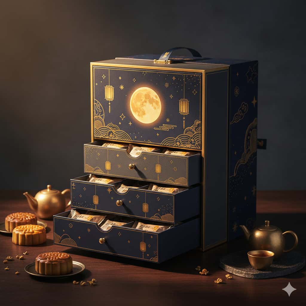 Mẫu Hộp Đựng Bánh Trung Thu Đẹp và Sang Trọng