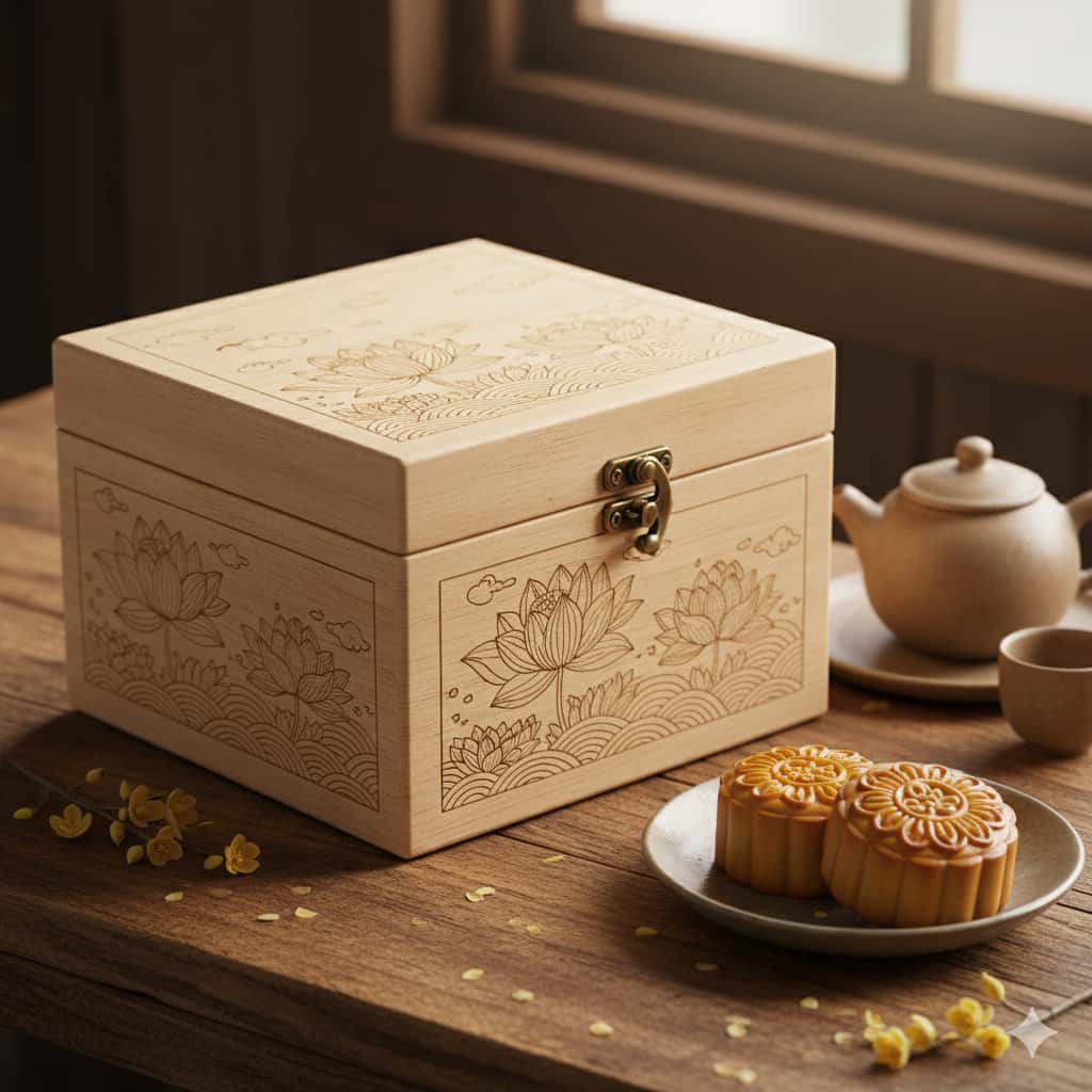 Mẫu Hộp Đựng Bánh Trung Thu Đẹp và Sang Trọng