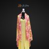 Khăn tằm loang 100% silk