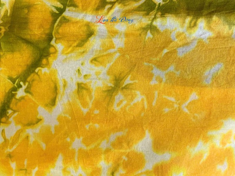 Khăn tằm loang 100% silk