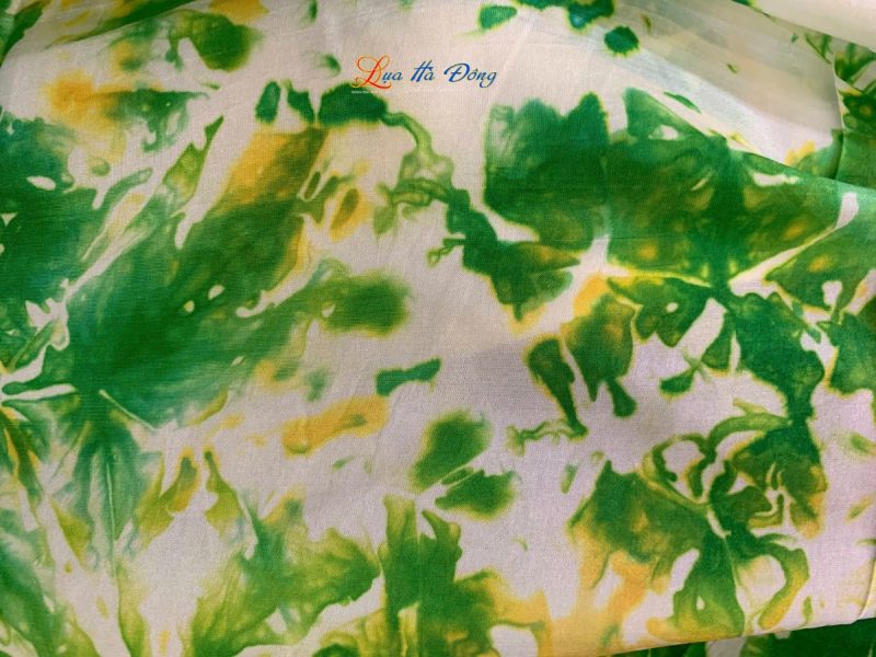 Khăn tằm loang 100% silk