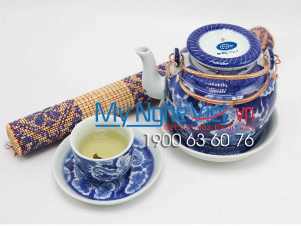Bộ Bình Trà Gốm Tách Rồng - INTIMEX GROUP (HÀNG ĐẶT)