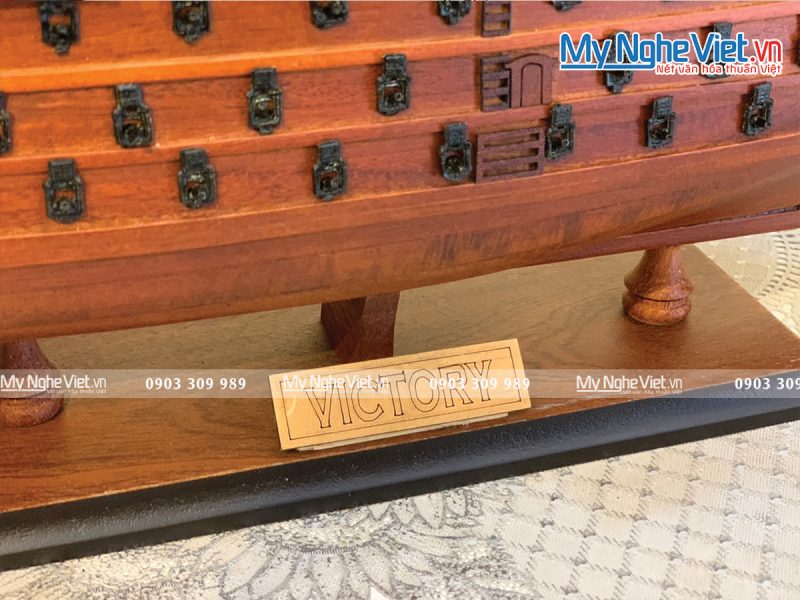Mô Hình Tàu Thuyền Chiến Cổ HMS Victory (Thân 40) MNV-TB31/40 - Ảnh 5