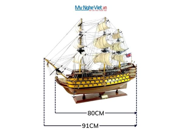 Mô hình tàu chiến Cổ HMS Victory
