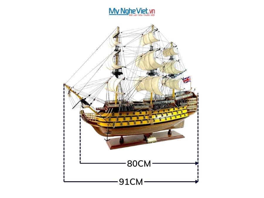 Mô hình tàu chiến Cổ HMS Victory