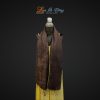Khăn Lụa Trơn Màu Nâu Đen 100% silk