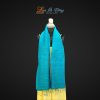 Khăn Lụa Trơn Màu Xanh Ngọc Bích 100% silk