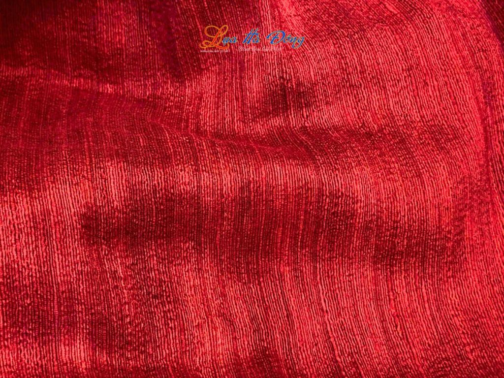 Khăn Lụa Trơn Màu Đỏ Mận 100% silk