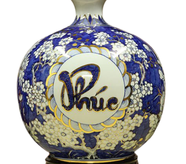 Bình Thu Tài Lộc chữ Phúc