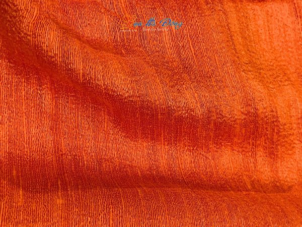 Khăn Lụa Trơn Màu Cam 100% silk