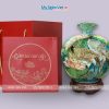 Bình Thu tài vẽ vàng kim hạc sen