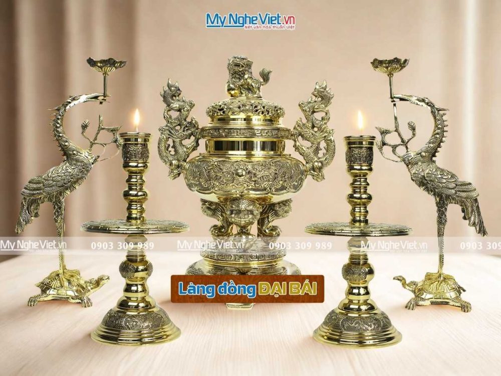 Bộ Lư (Đỉnh) Đồng Ngũ Sự