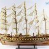 Mô hình thuyền buồm phong thủy France II gỗ đỏ