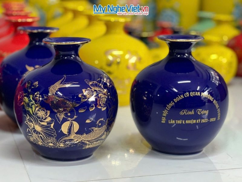 Bình Thu Tài Lộc In Logo Men xanh - Ảnh 2