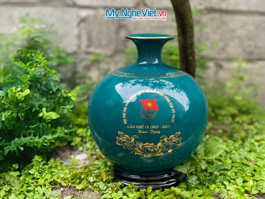 Bình Thu Tài Lộc Thuận Buồm Xuôi Gió In Logo