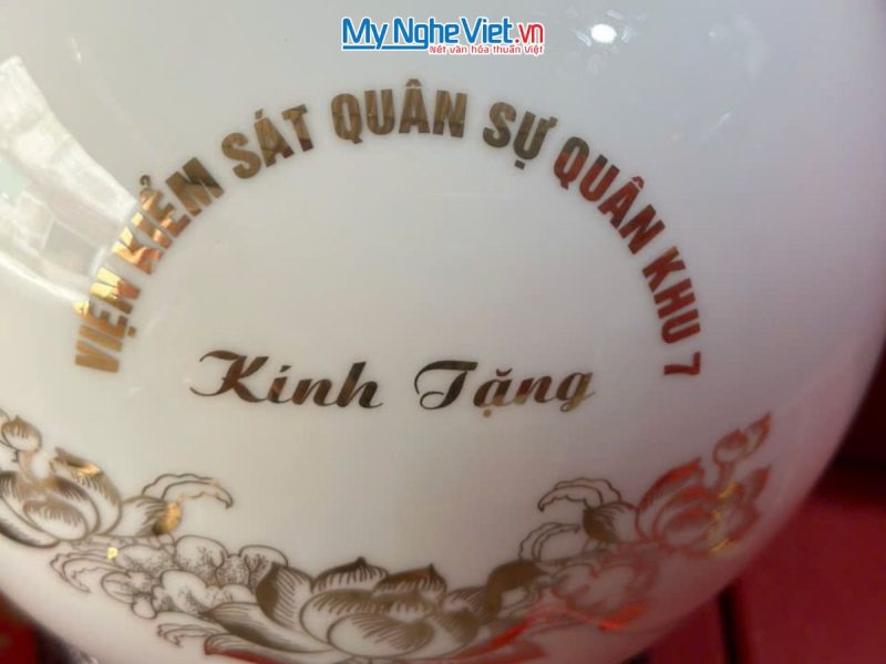 Bình Thu Tài Lộc Thuận Buồm Xuôi Gió In Logo - Ảnh 3