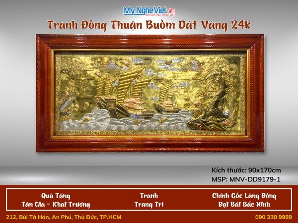 Tranh Đồng thuận buồm xuôi gió