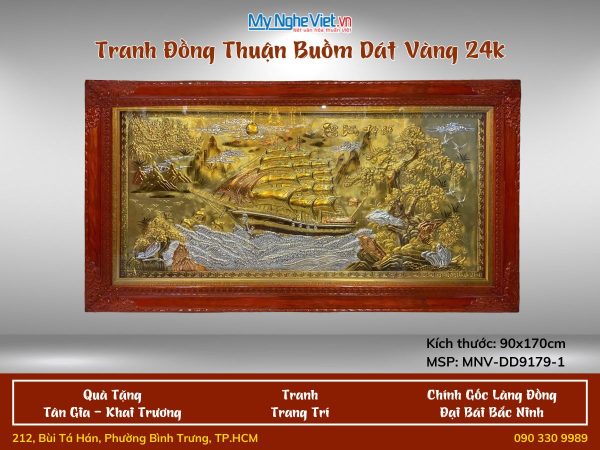 Tranh Đồng thuận buồm xuôi gió