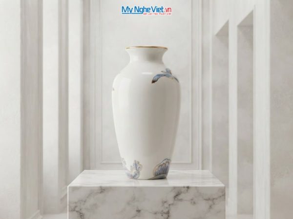 Bình Hoa Gốm Thuận Buồm Xuôi Gió
