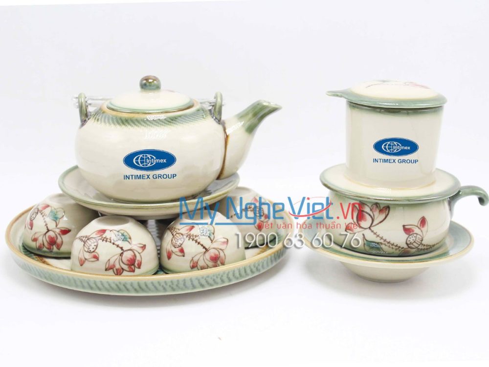 Combo Bộ Bình Trà +phin cà phê MNV-BTI007-INTIMEX GROUP (HÀNG ĐẶT)