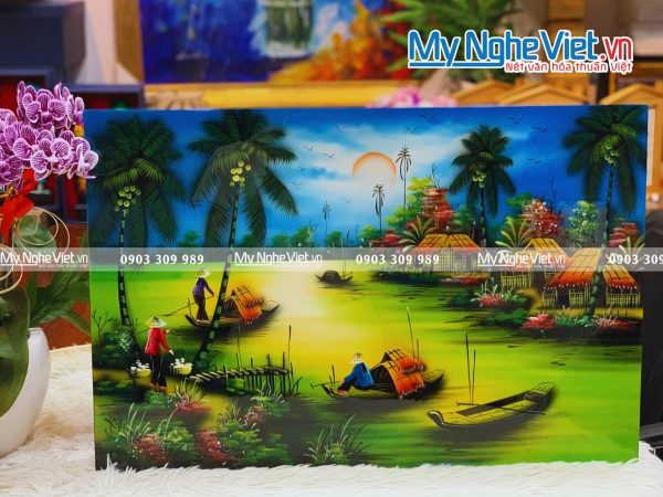 Tranh Đồng quê nhiều mẫu hàng cao cấp MNV-TSM46
