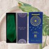 Cravat lụa trơn màu xanh lá MNV-CRVPT85