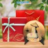 Tranh đĩa sơn mài cô gái quỳ nhiều mẫu vàng D25cm TD25-Q + Hộp Cao Cấp